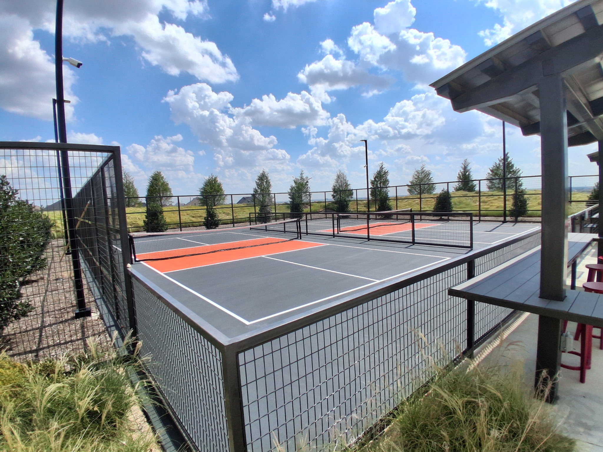 Pickleball court