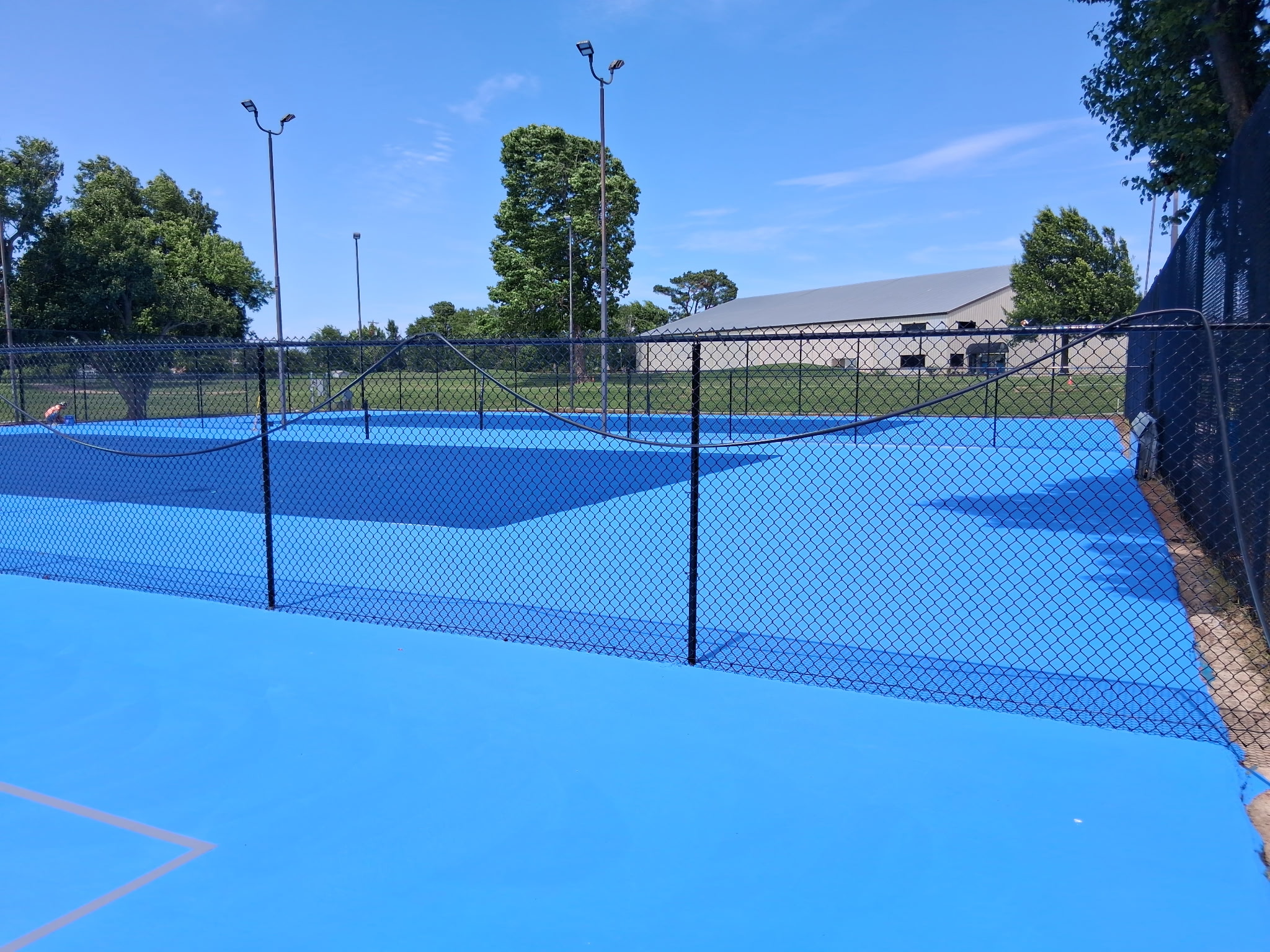 Pickleball court