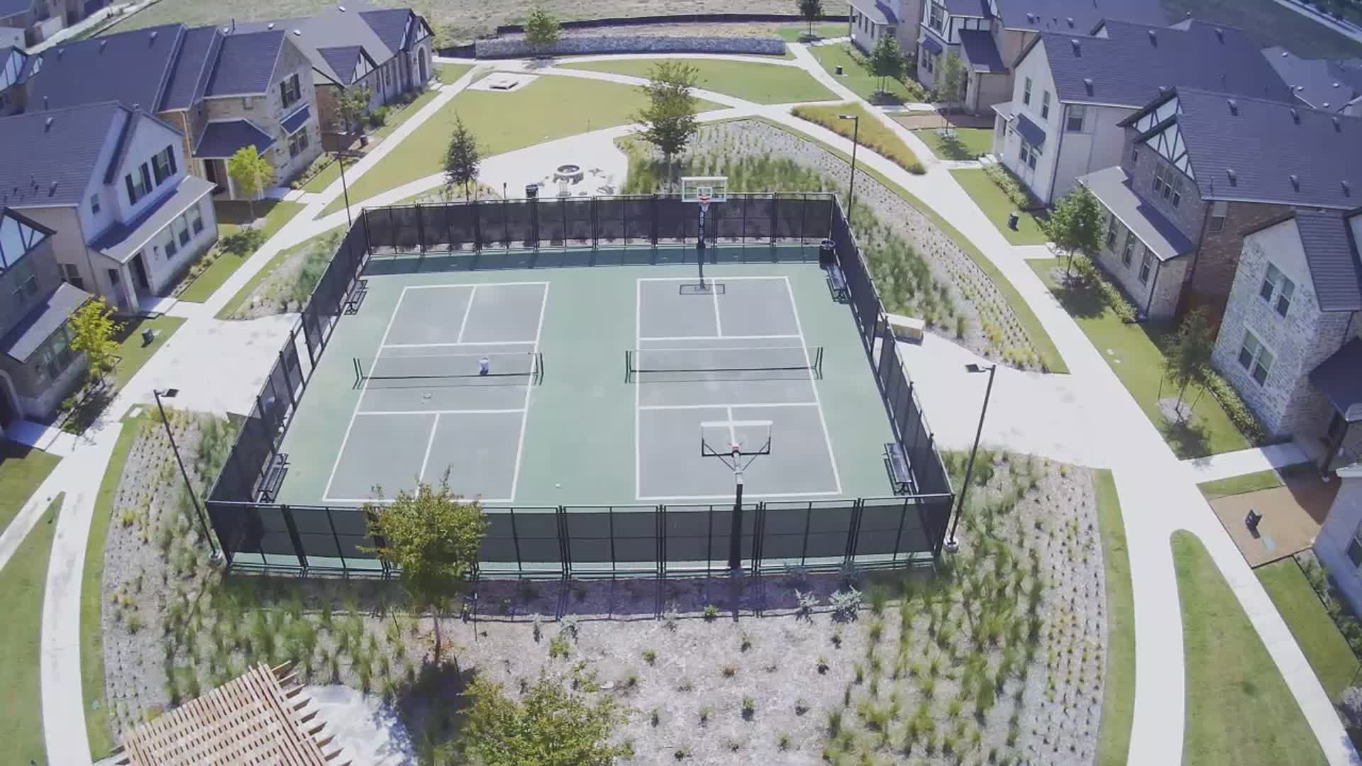 Multi-game court