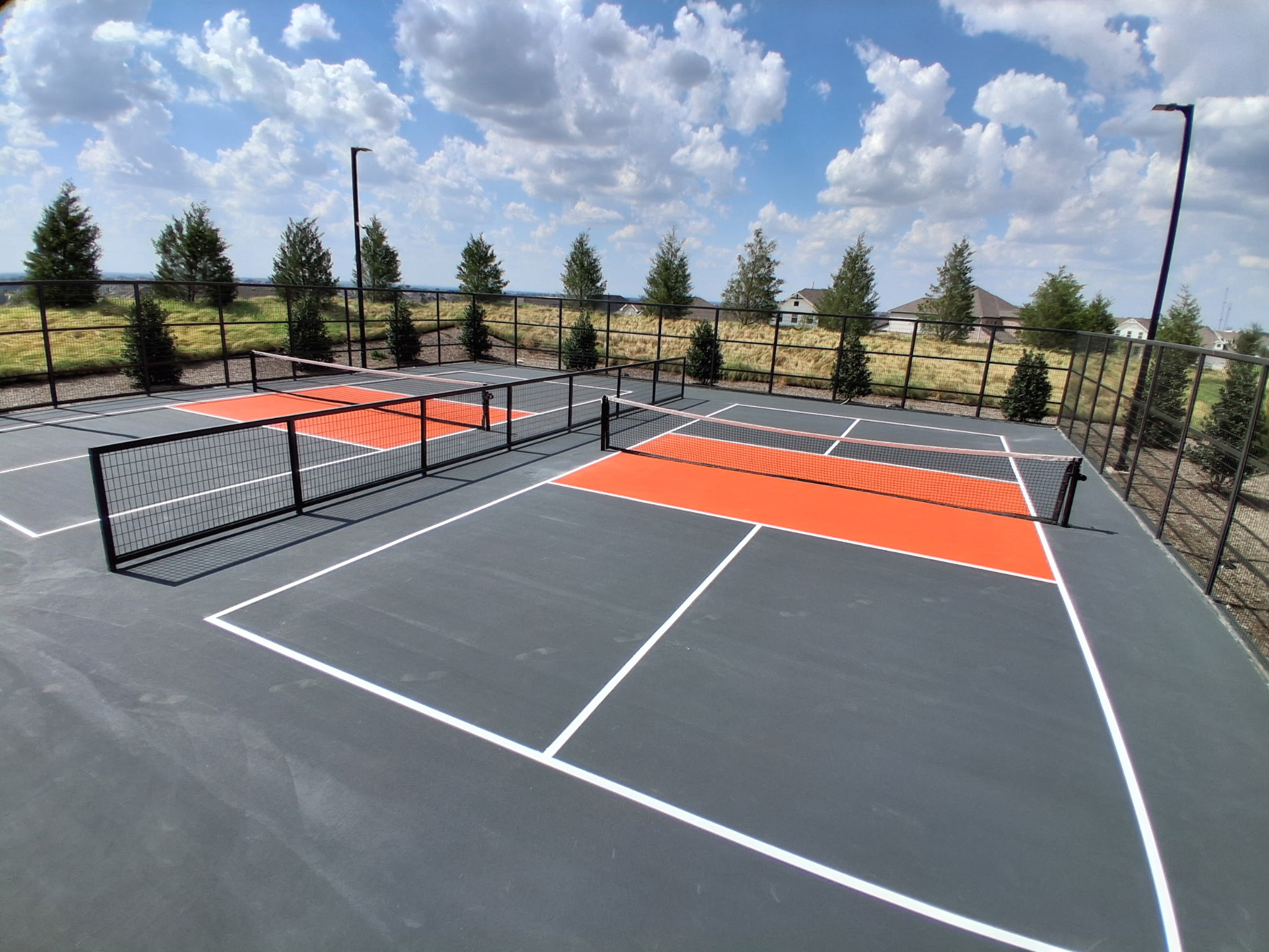 Pickleball court